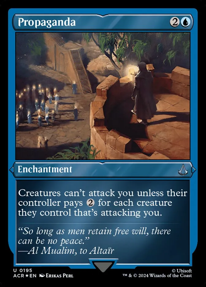 2024 Assassin's Creed Propaganda uncommon #195 uncommon card image