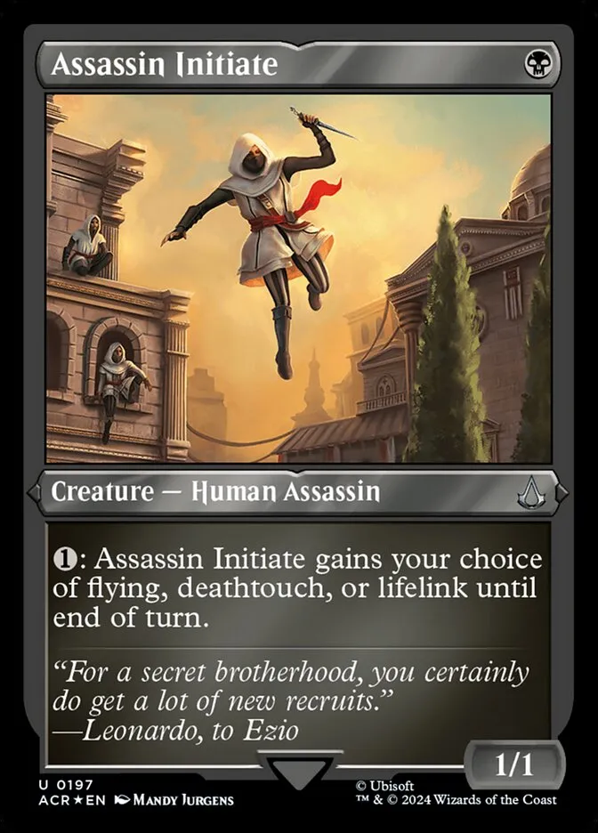 2024 Assassin's Creed Assassin Initiate uncommon #197 uncommon card image