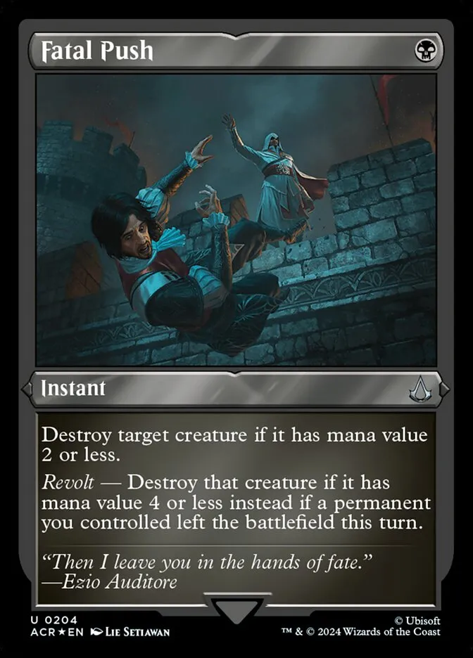 2024 Assassin's Creed Fatal Push uncommon #204 uncommon card image