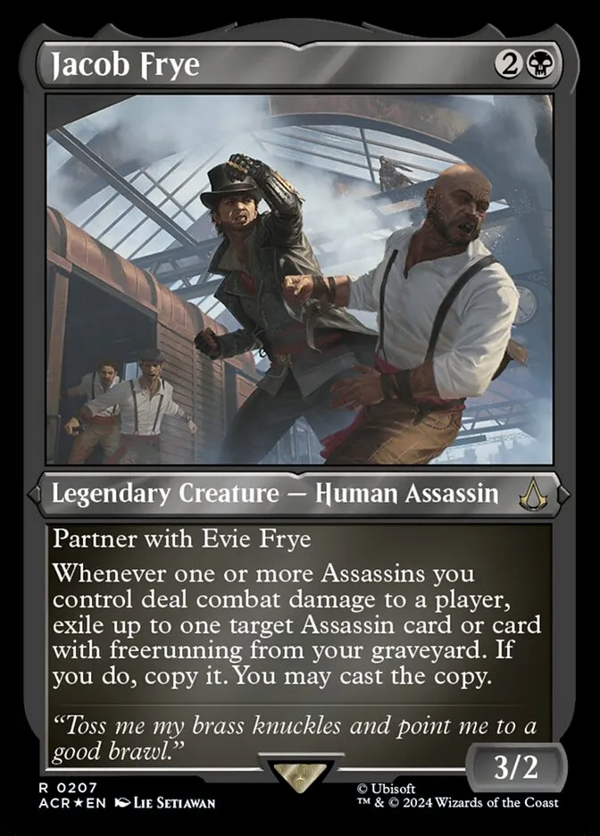 2024 Assassin's Creed Jacob Frye #207 rare card image
