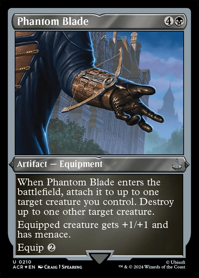 2024 Assassin's Creed Phantom Blade uncommon #210 uncommon card image