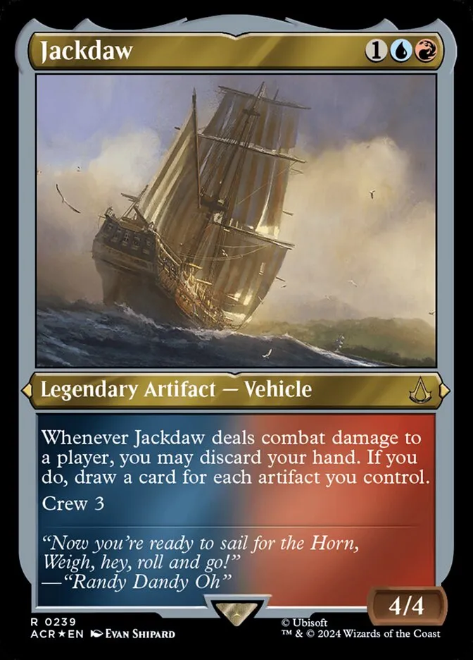 2024 Assassin's Creed Jackdaw #239 rare card image