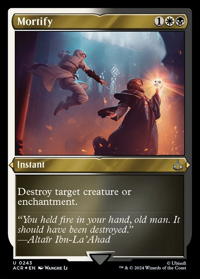 2024 Assassin's Creed Mortify #243 uncommon card image