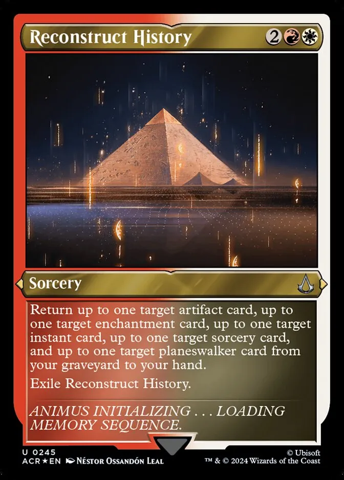 2024 Assassin's Creed Reconstruct History #245 uncommon card image