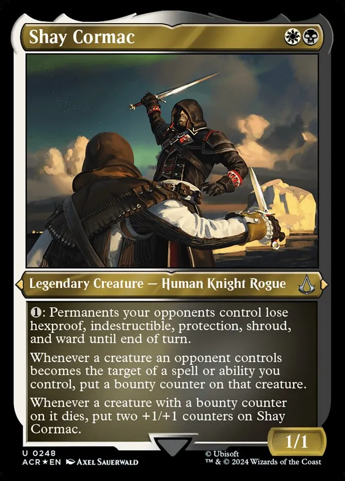 2024 Assassin's Creed Shay Cormac #248 uncommon card image