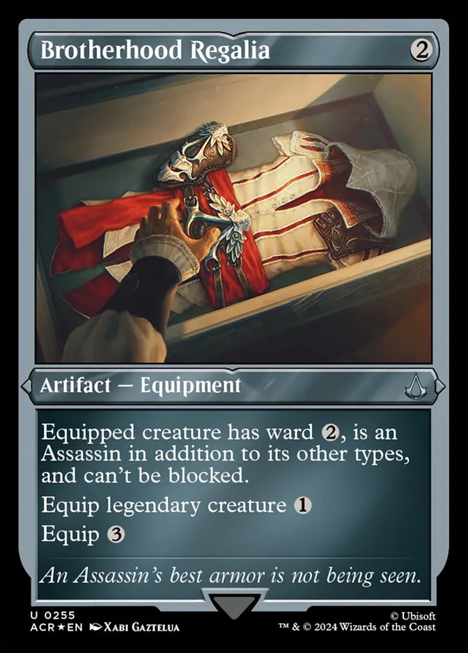 2024 Assassin's Creed Brotherhood Regalia #255 uncommon card image