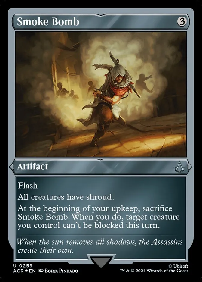 2024 Assassin's Creed Smoke Bomb #259 uncommon card image