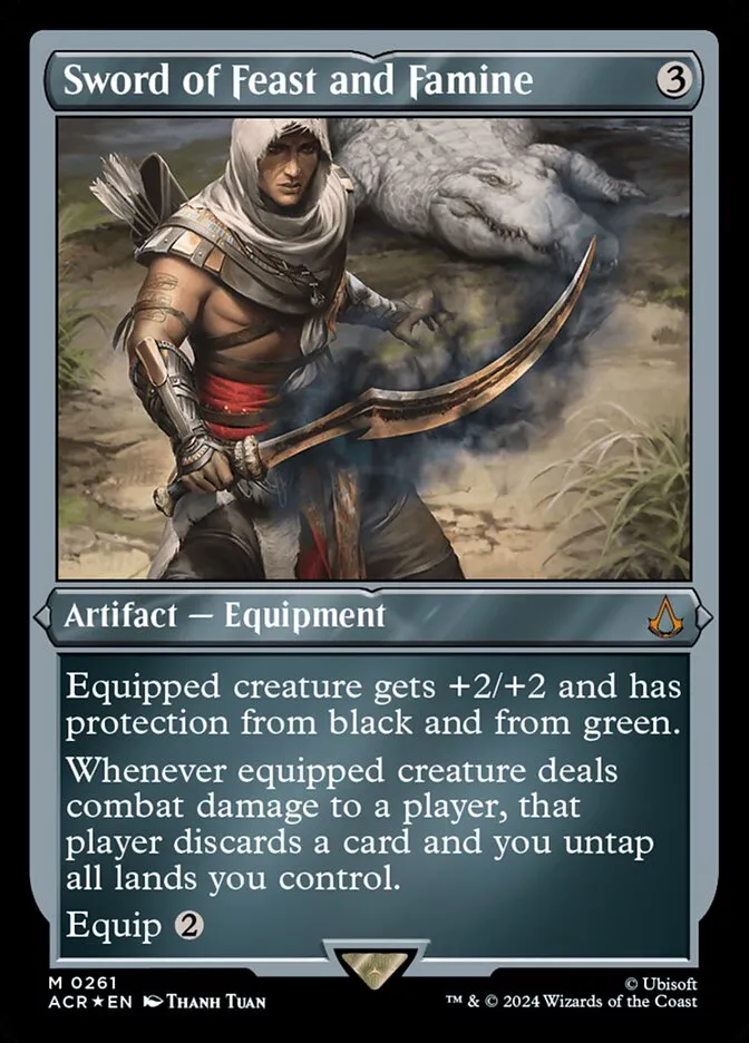 2024 Assassin's Creed Sword of Feast and Famine #261 mythic card image