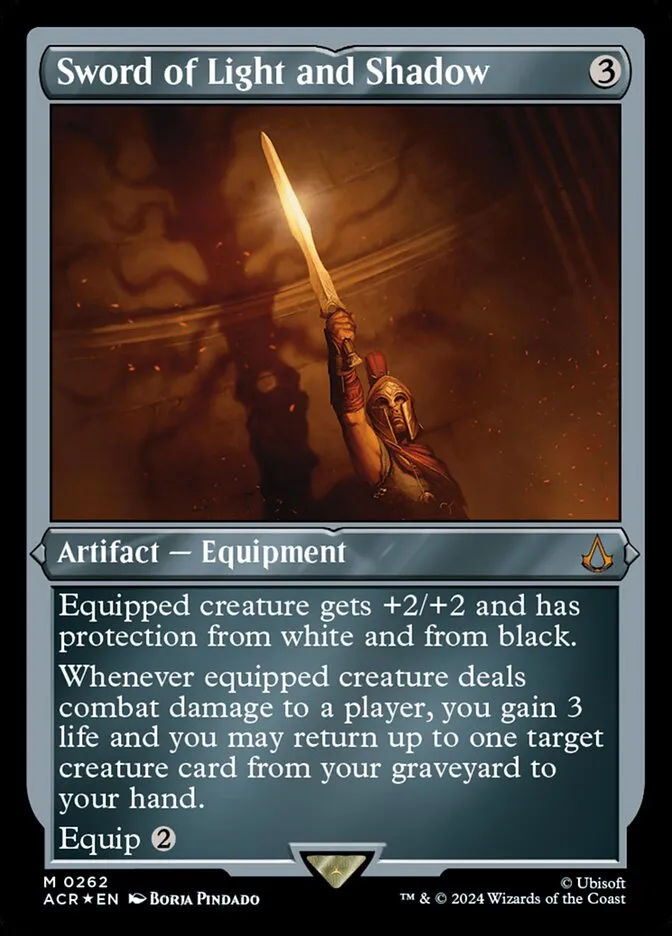 2024 Assassin's Creed Sword of Light and Shadow #262 mythic card image