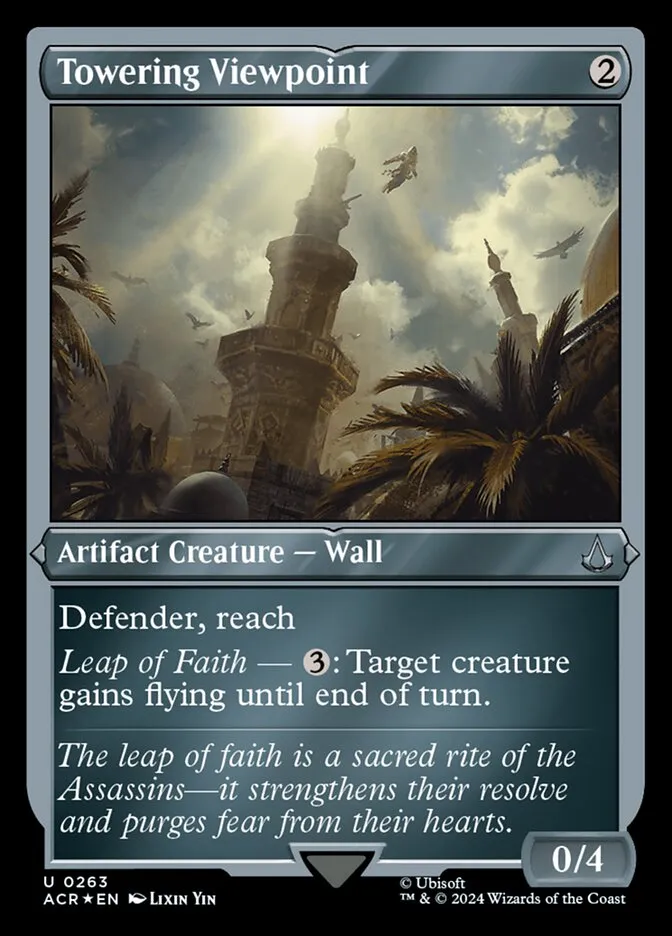 2024 Assassin's Creed Towering Viewpoint uncommon #263 uncommon card image