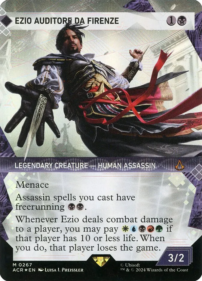 2024 Assassin's Creed Ezio Auditore da Firenze #267 mythic card image