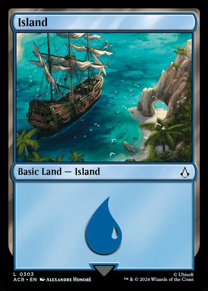 2024 Assassin's Creed Island common #303 common card image