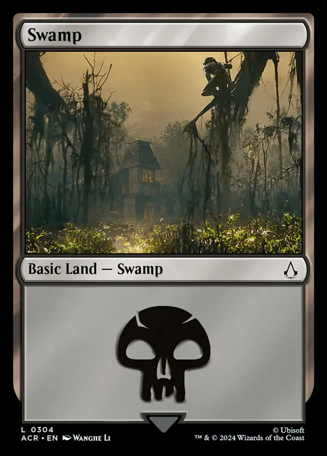 2024 Assassin's Creed Swamp common #304 common card image