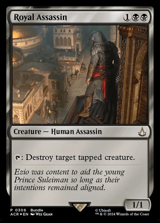 2024 Assassin's Creed Royal Assassin #306 rare card image