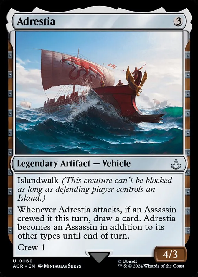 2024 Assassin's Creed Adrestia uncommon #68 uncommon card image