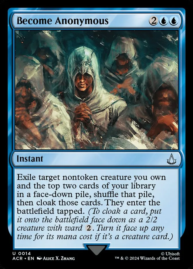 2024 Assassin's Creed Become Anonymous uncommon #14 uncommon card image