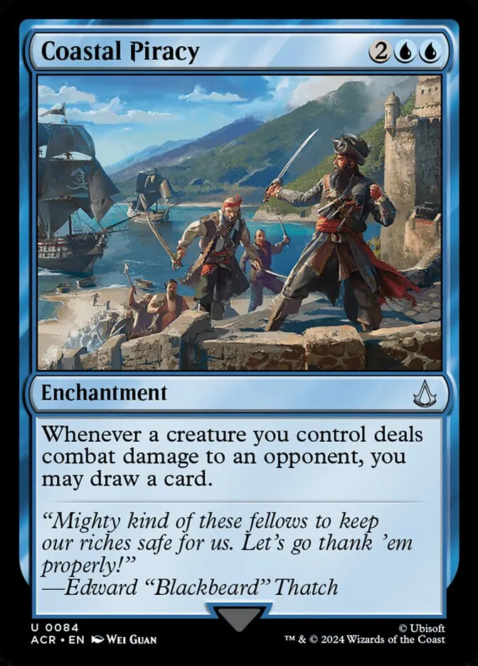2024 Assassin's Creed Coastal Piracy uncommon #84 uncommon card image