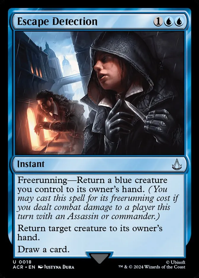 2024 Assassin's Creed Escape Detection uncommon #18 uncommon card image