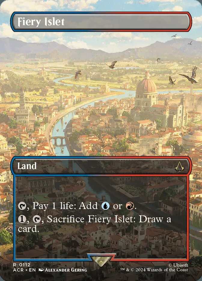 2024 Assassin's Creed Fiery Islet rare #112 rare card image