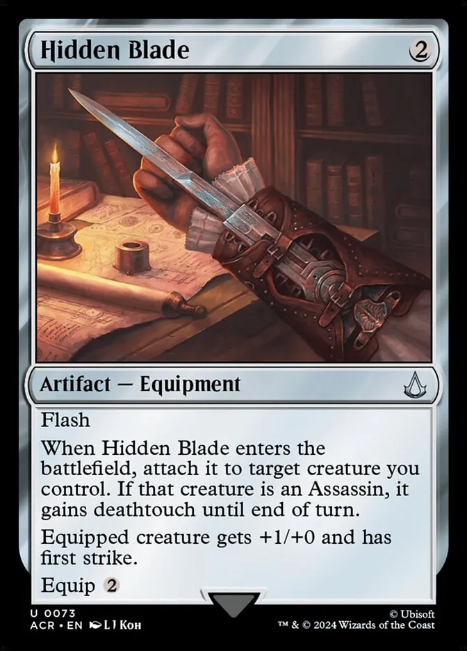 2024 Assassin's Creed Hidden Blade uncommon #73 uncommon card image