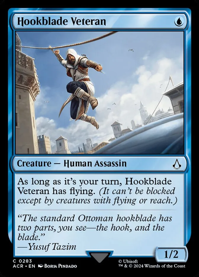2024 Assassin's Creed Hookblade Veteran common #283 common card image