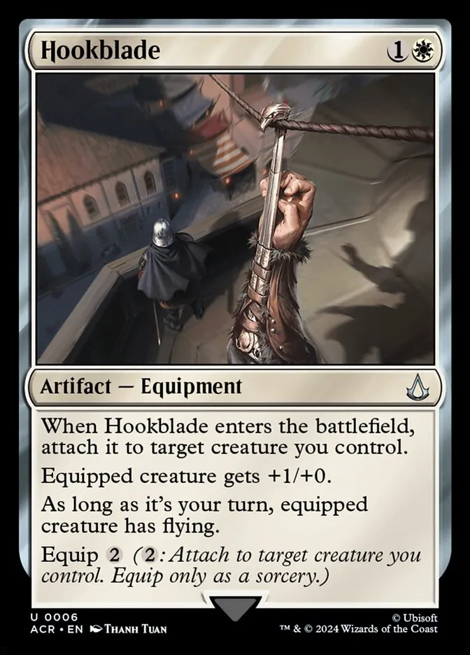 2024 Assassin's Creed Hookblade uncommon #6 uncommon card image