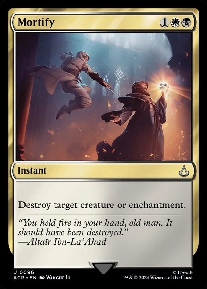 2024 Assassin's Creed Mortify uncommon #96 uncommon card image