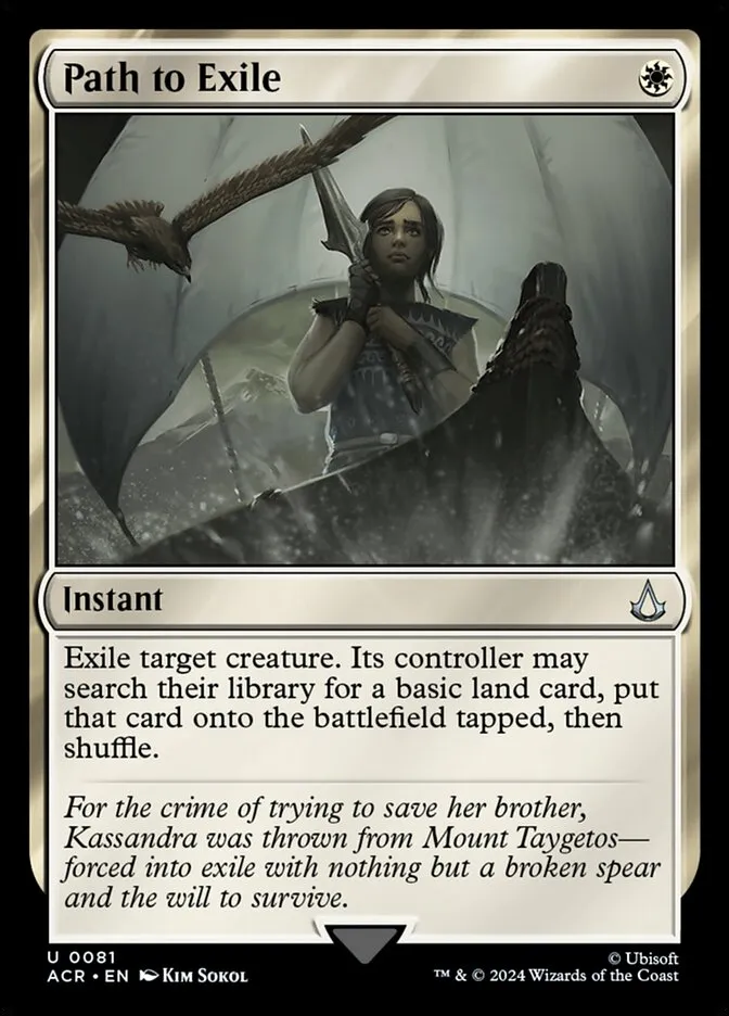 2024 Assassin's Creed Path to Exile uncommon #81 uncommon card image