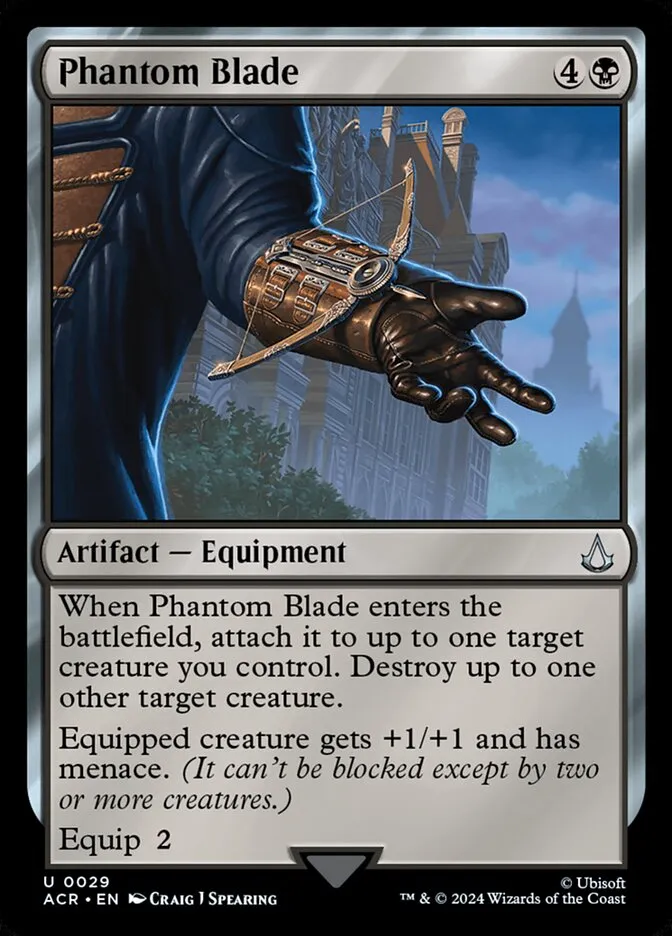 2024 Assassin's Creed Phantom Blade uncommon #29 uncommon card image