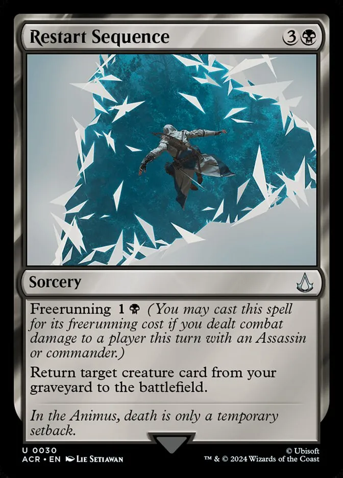 2024 Assassin's Creed Restart Sequence uncommon #30 uncommon card image