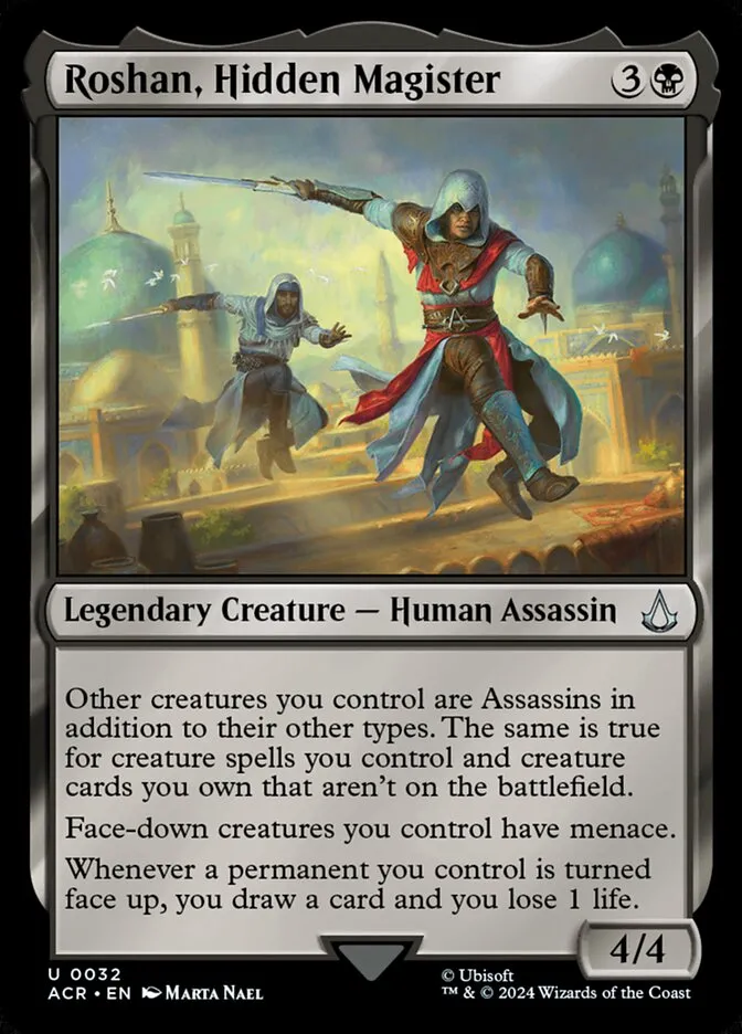 2024 Assassin's Creed Roshan, Hidden Magister uncommon #32 uncommon card image