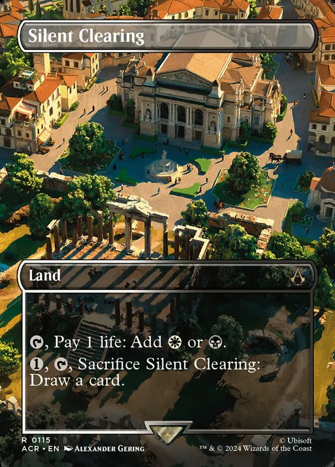 2024 Assassin's Creed Silent Clearing rare #115 rare card image