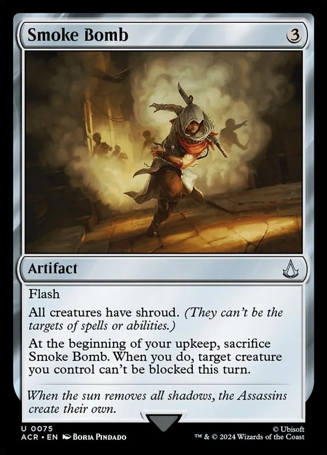 2024 Assassin's Creed Smoke Bomb uncommon #75 uncommon card image