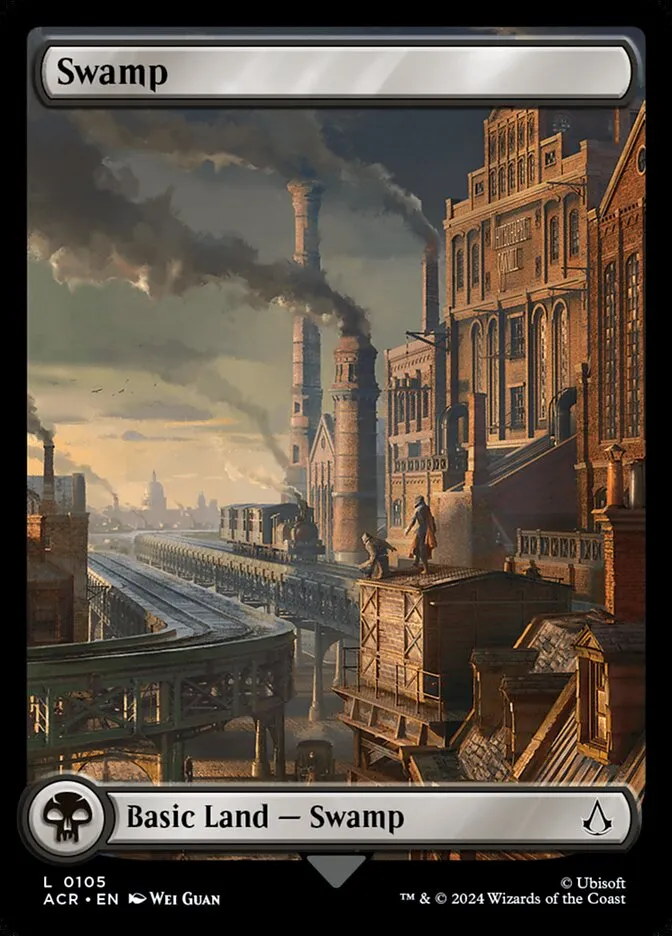 2024 Assassin's Creed Swamp common #105 common card image
