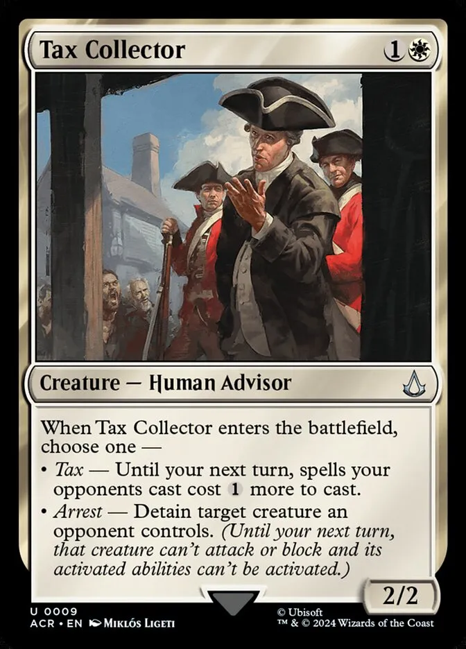 2024 Assassin's Creed Tax Collector uncommon #9 uncommon card image