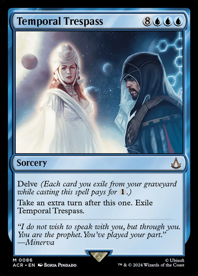 2024 Assassin's Creed Temporal Trespass #86 mythic card image
