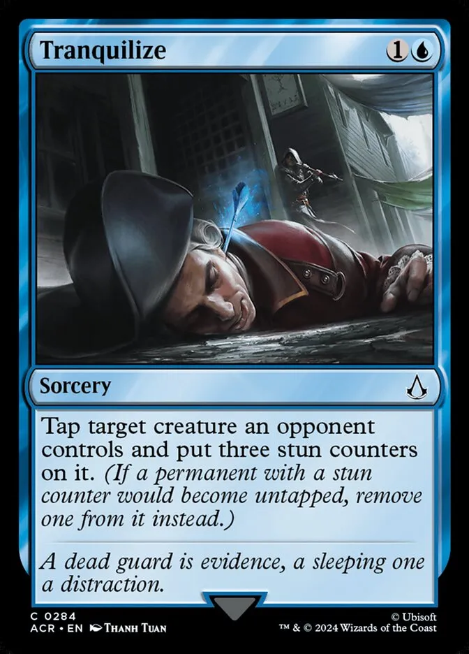 2024 Assassin's Creed Tranquilize common #284 common card image