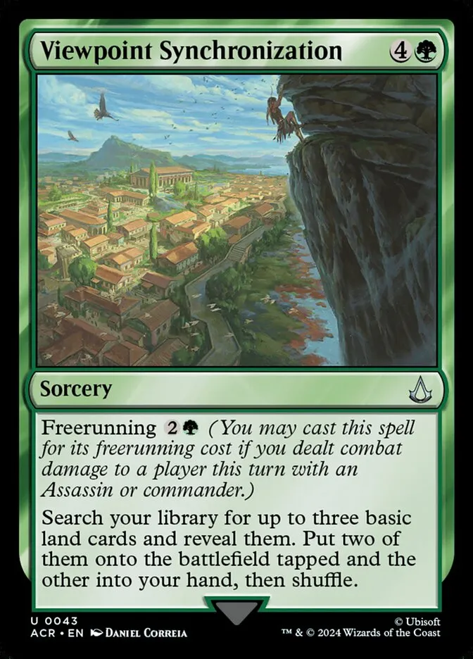 2024 Assassin's Creed Viewpoint Synchronization uncommon #43 uncommon card image