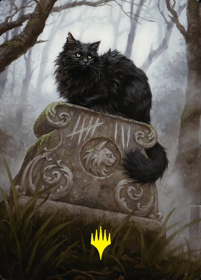 2024 Foundations Art Series Nine-Lives Familiar // Nine-Lives Familiar common #36 common card image