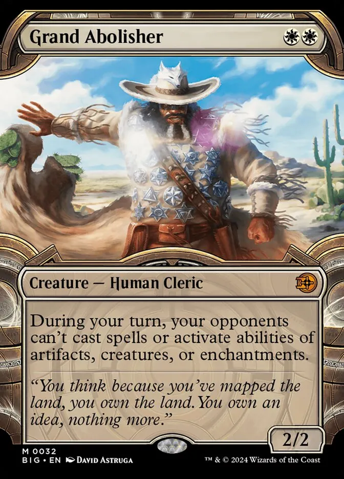 2024 The Big Score Grand Abolisher mythic #32 mythic card image