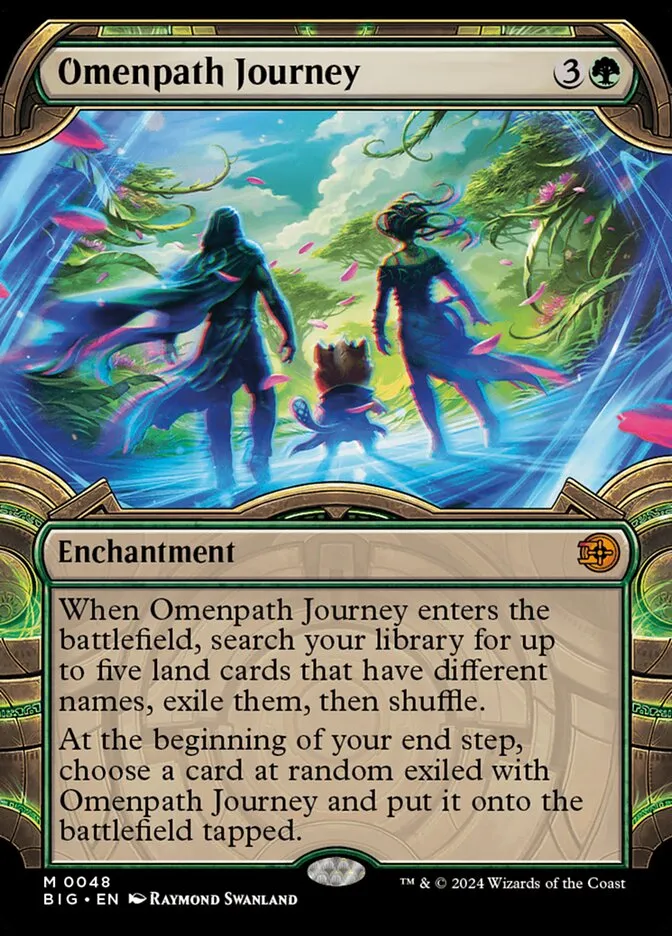 2024 The Big Score Omenpath Journey mythic #48 mythic card image