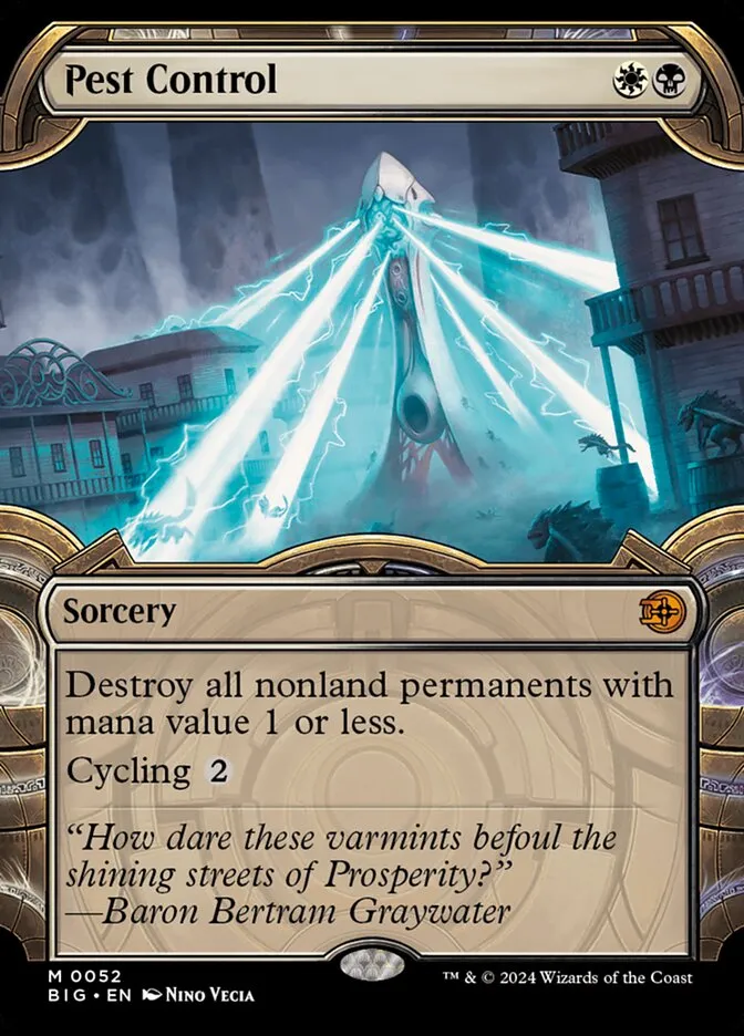 2024 The Big Score Pest Control mythic #52 mythic card image