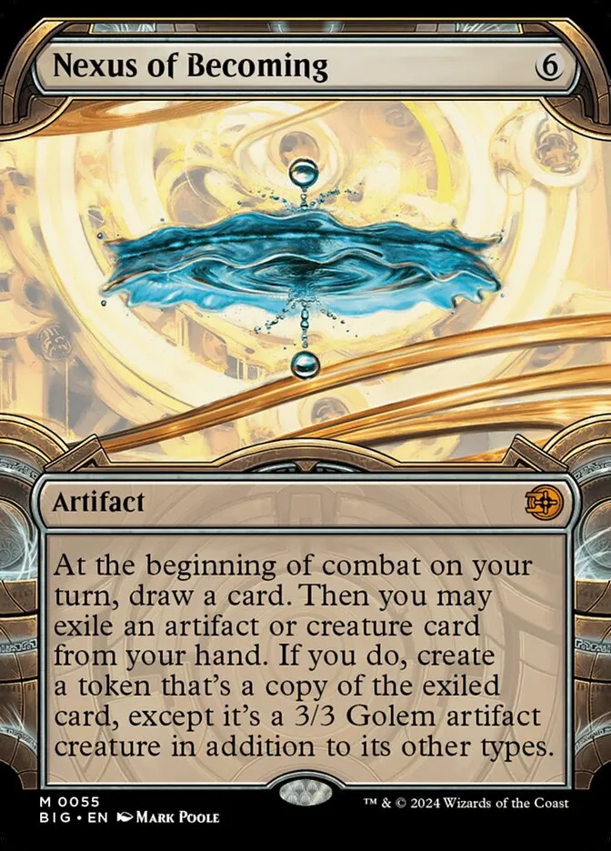 2024 The Big Score Nexus of Becoming mythic #55 mythic card image