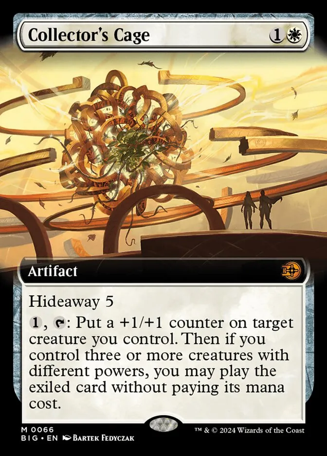2024 The Big Score Collector's Cage #66 mythic card image