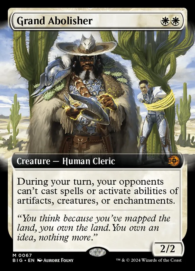 2024 The Big Score Grand Abolisher #67 mythic card image