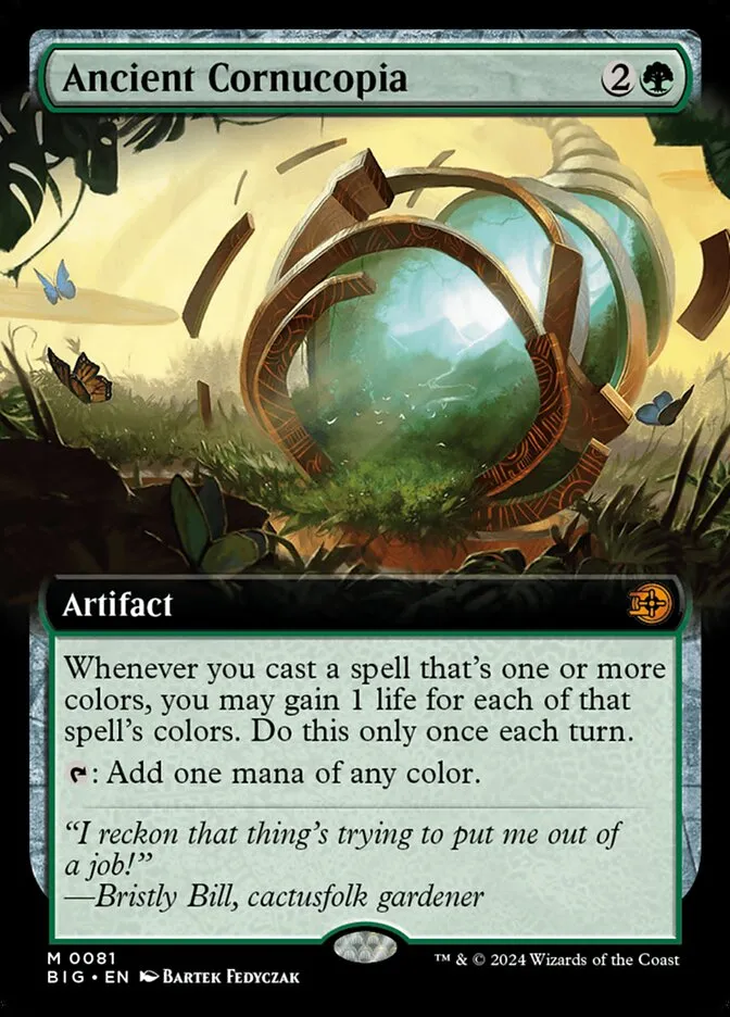 2024 The Big Score Ancient Cornucopia mythic #81 mythic card image