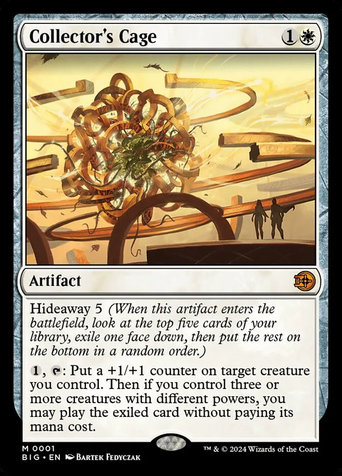 2024 The Big Score Collector's Cage mythic #1 mythic card image