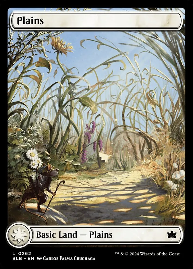 2024 Bloomburrow Plains common #262 common card image
