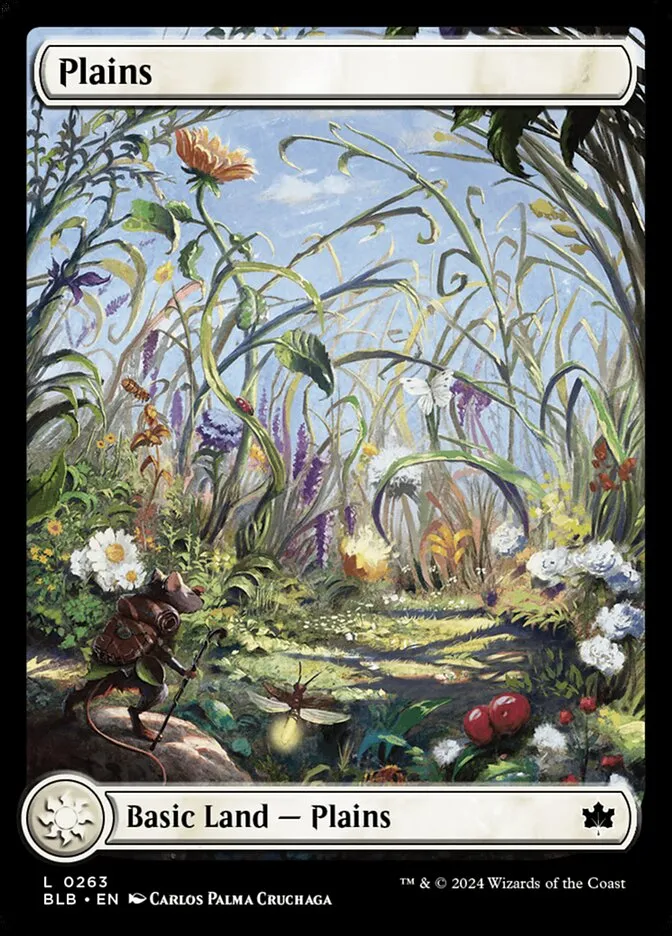 2024 Bloomburrow Plains [Foil] common #263 common card image