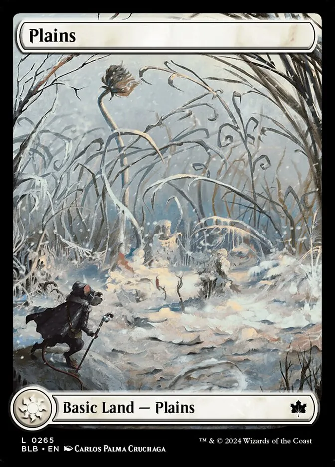 2024 Bloomburrow Plains [Foil] common #265 common card image
